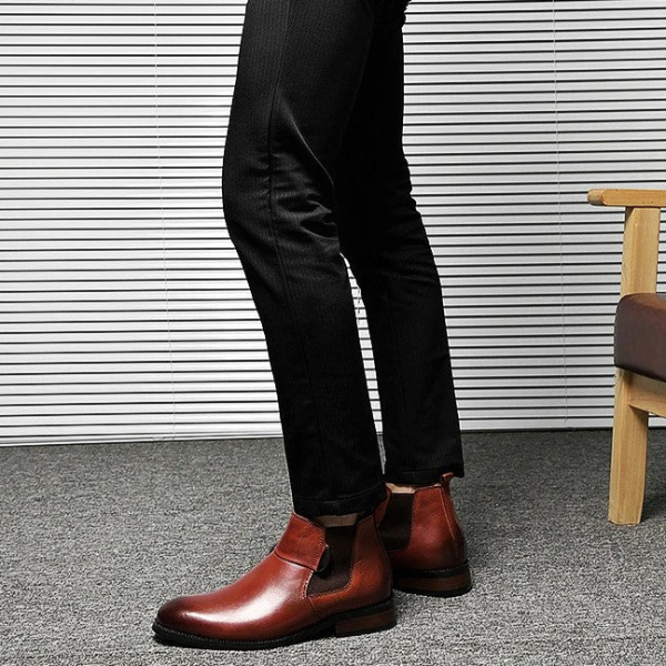 Chaussure réhaussante ajuster