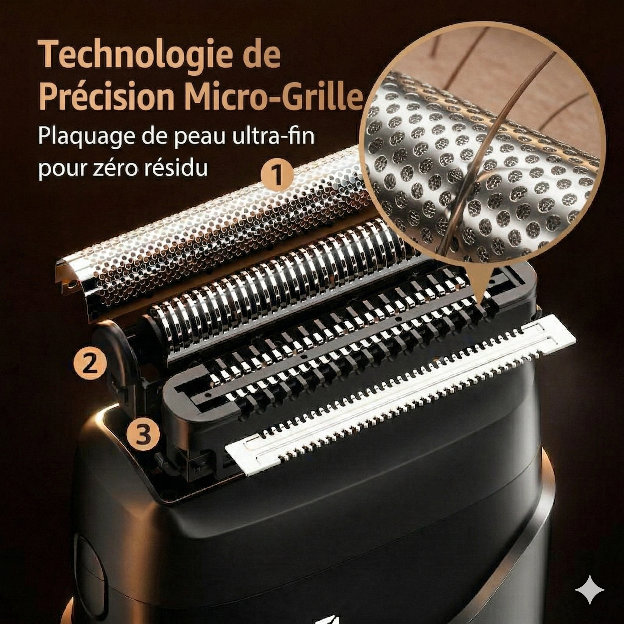 Mini rasoir électrique