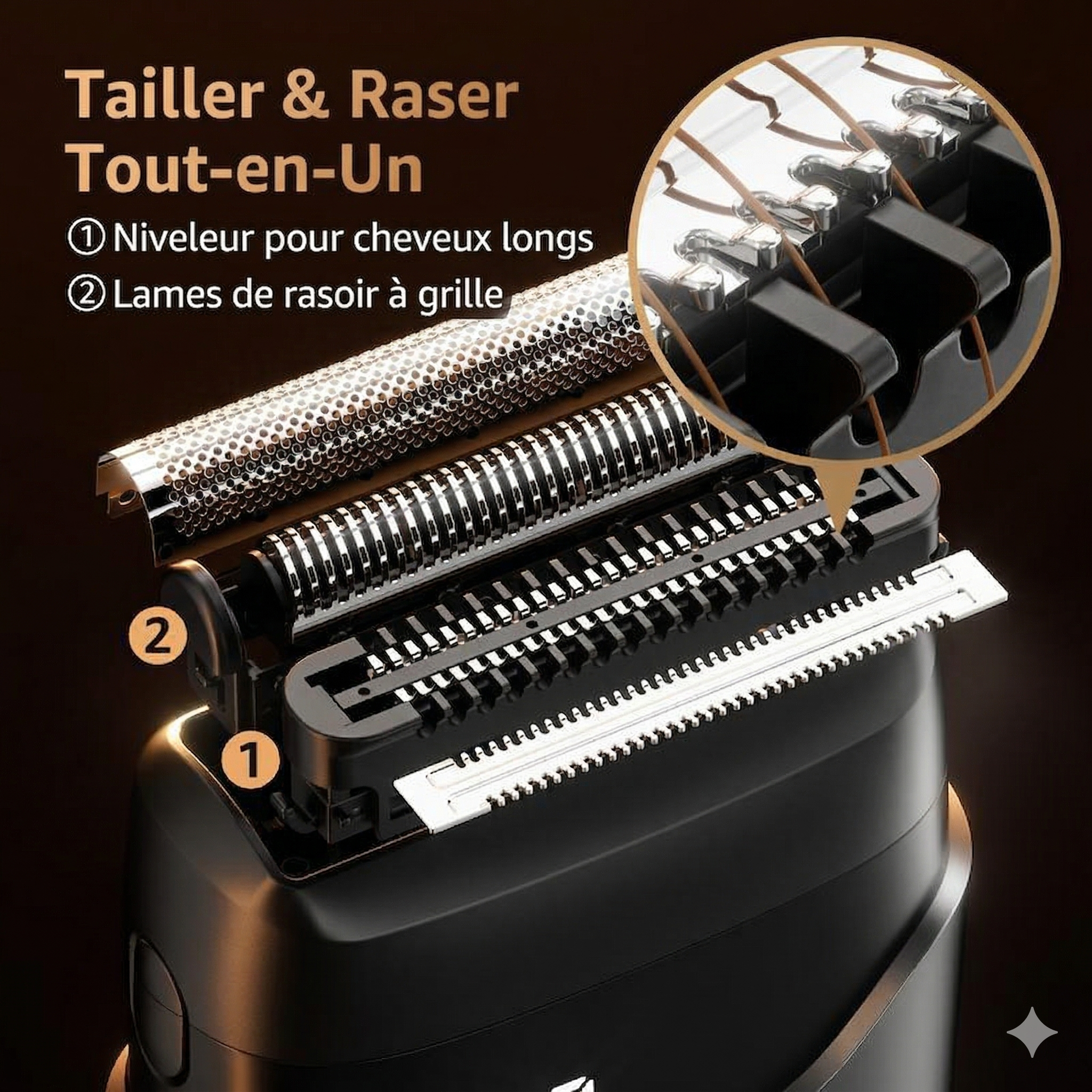 Mini rasoir électrique