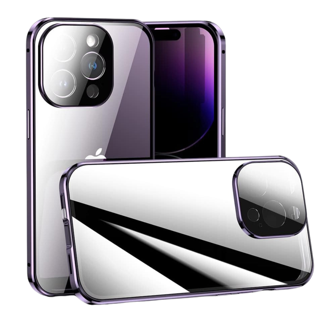 IPhone magnetic anti-espion shell