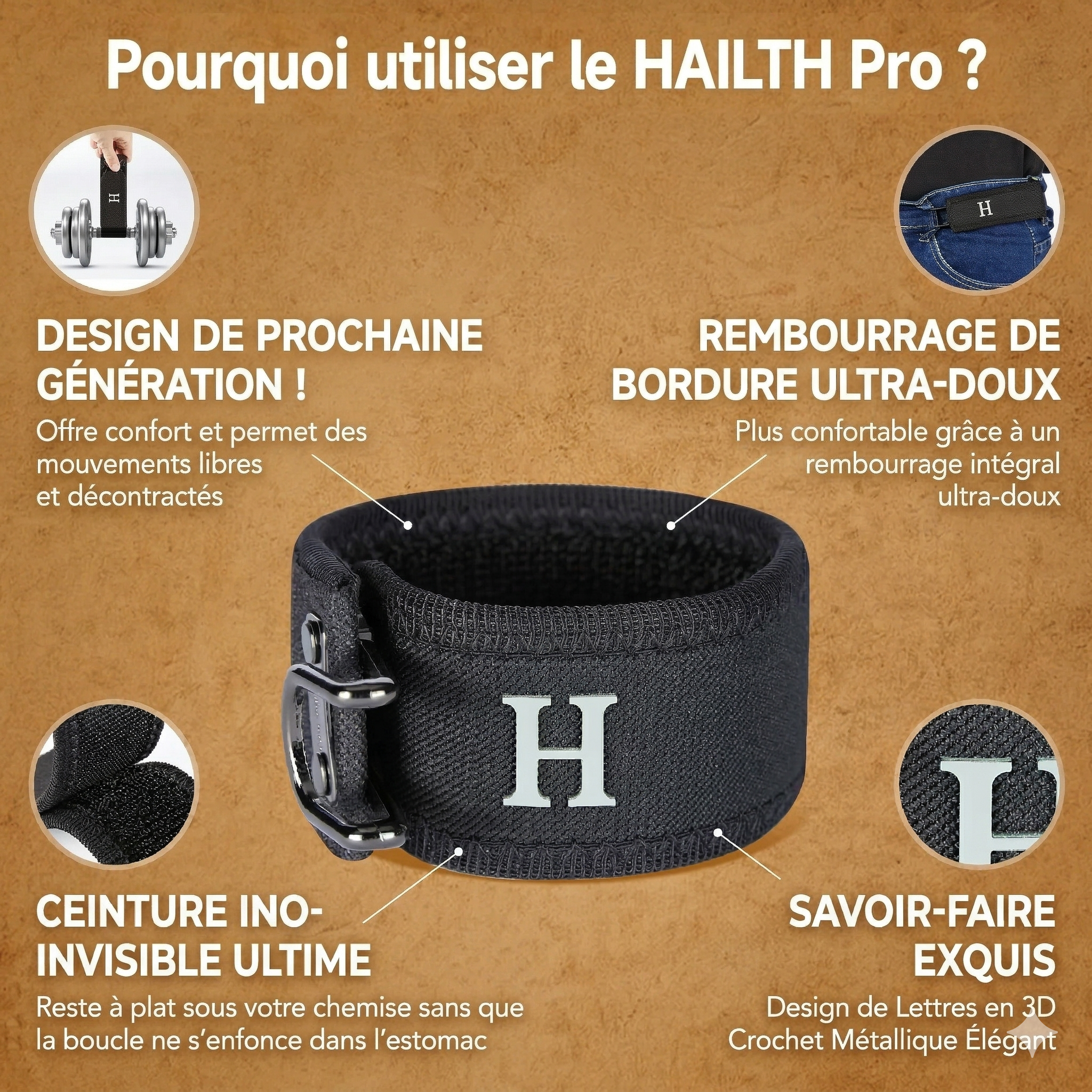 Ceinture HAILTH Pro